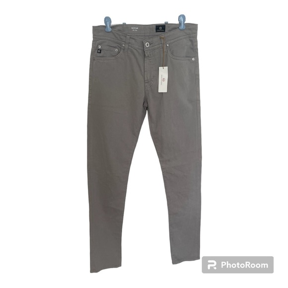 AG The Dylan Sueded Stretch Sateen Straight Fit Pants - Picture 4 of 8